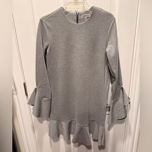 Chelsea28 Heather Gray Knit Dress with Back Zipper